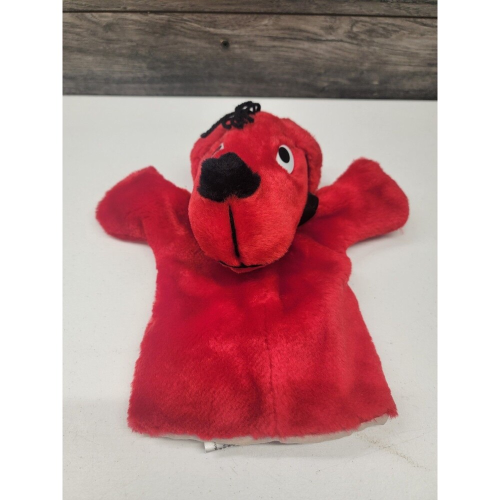 Clifford the Big Red Dog Plush Hand Puppet Soft Toy 90s Kids Storytime